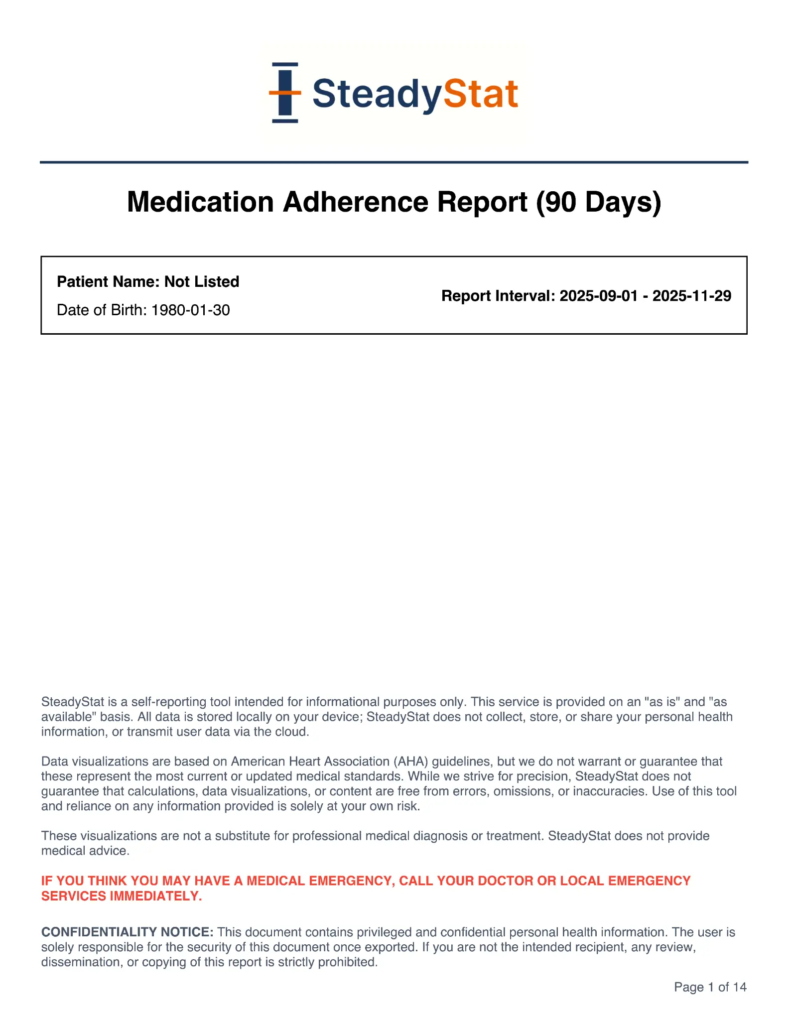 Medication Adherence